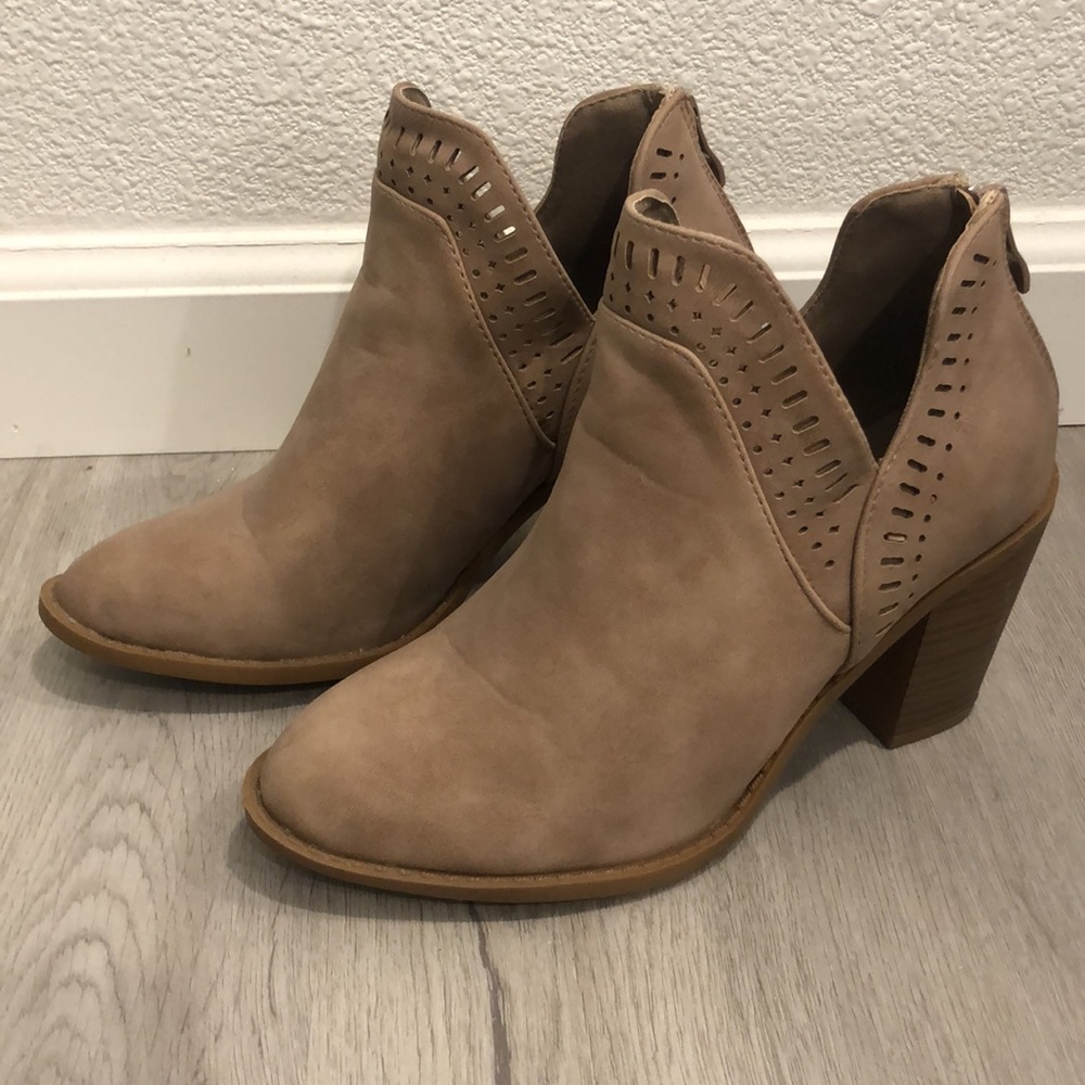 Nude Booties - Picture 2 of 8
